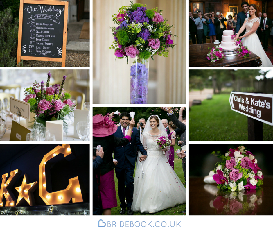 South East | Buckinghamshire | Great Hampden | Summer | Classic | Purple | Plum | Country House | Real Wedding | Guy Hearn Photography #Bridebook #RealWedding #WeddingIdeas Bridebook.co.uk 