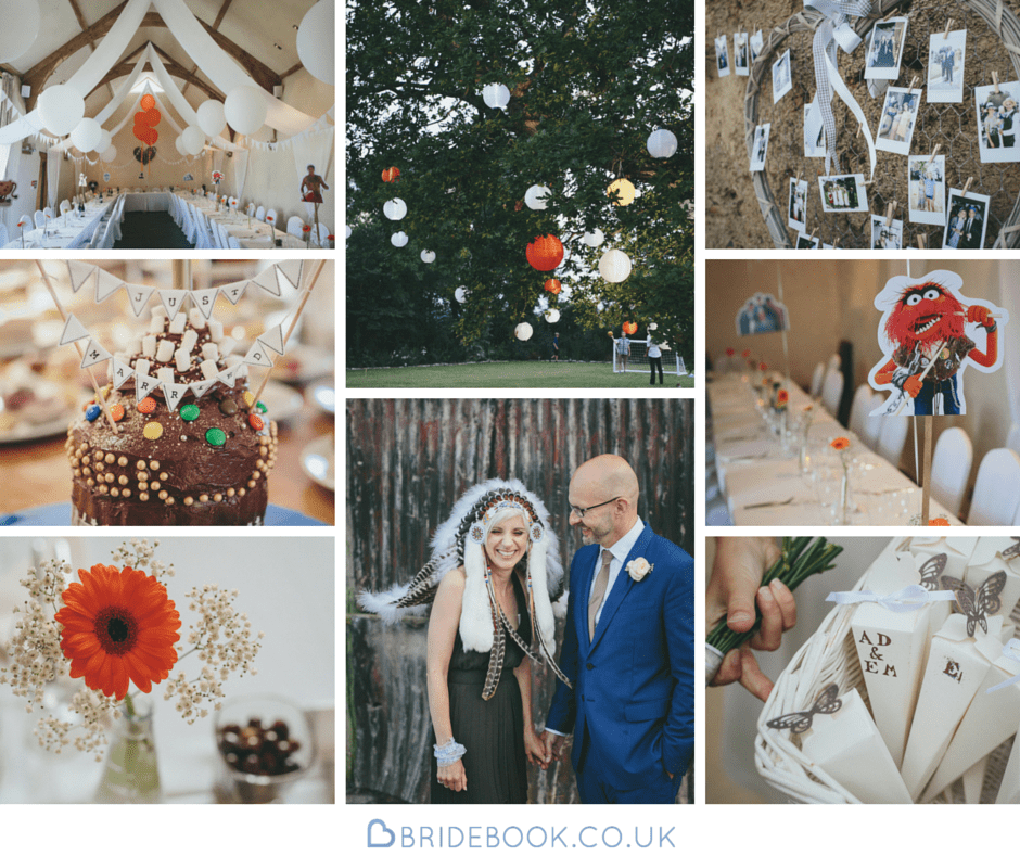 South West | Devon | Hittisleigh | Spring | Boho | DIY | Outdoor | White | Orange | Barn | Real Wedding | Helen Lisk Photography #Bridebook #RealWedding #WeddingIdeas Bridebook.co.uk 