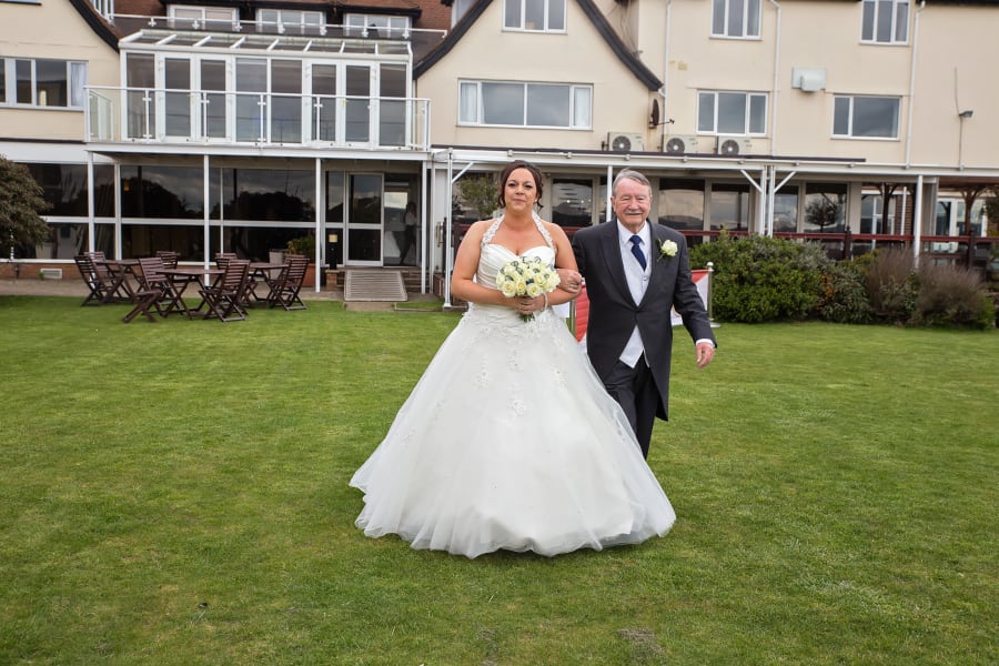 South West | Dorset | Poole | Spring | Coastal | Classic | Navy | White | Hotel | Real Wedding | Jennie Franklin #Bridebook #RealWedding #WeddingIdeas Bridebook.co.uk 