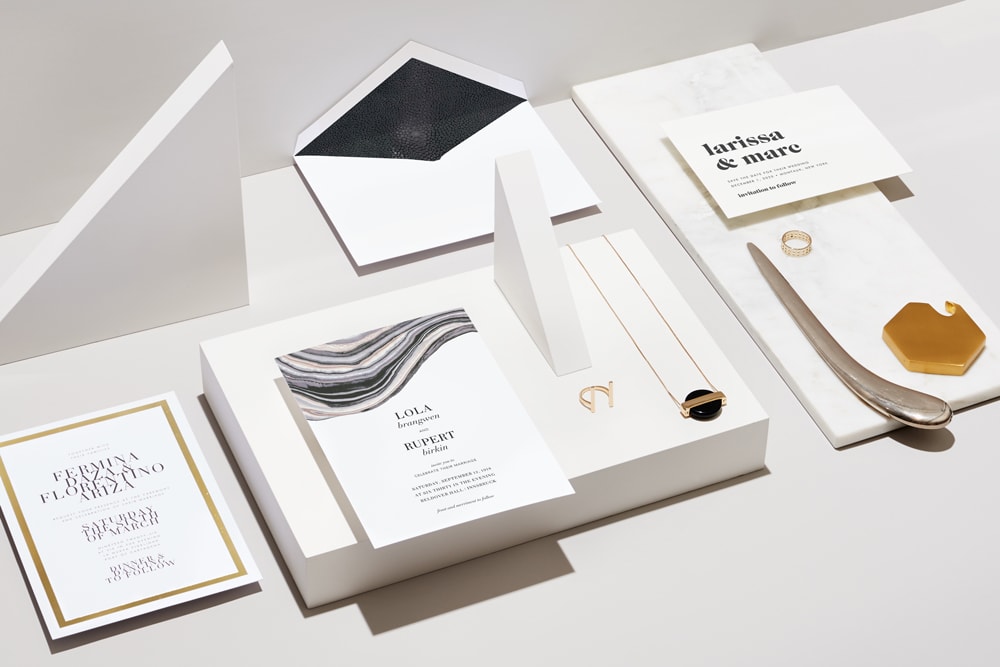 bridebook.co.uk paperless post modern style wedding invitations