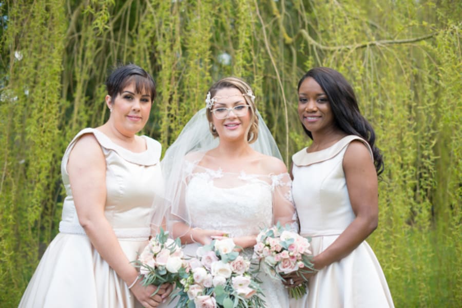 West Midlands | Staffordshire | Summer | Glamorous | Helicopter | Pink | Gold | Country House | Real Wedding | Kayleigh Pope #Bridebook #RealWedding #WeddingIdeas Bridebook.co.uk 