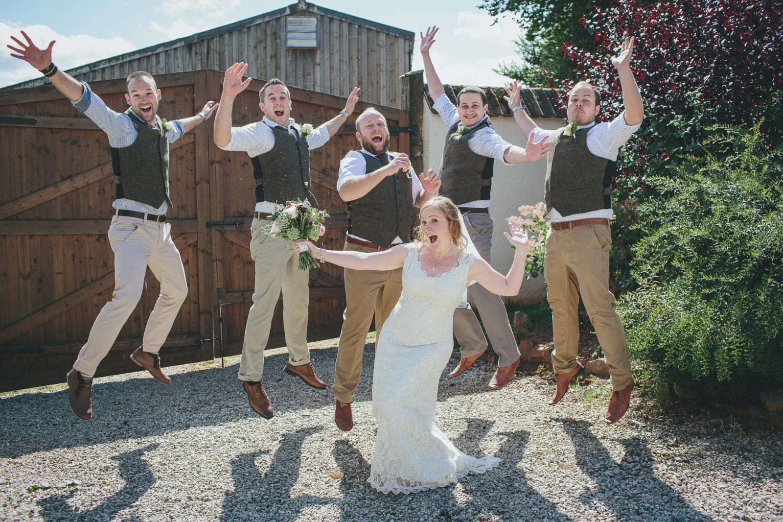 South West | Devon | Cullompton | Summer | DIY | Rustic |  | Pink |  | Barn | Real Wedding | Helen Lisk Photography #Bridebook #RealWedding #WeddingIdeas Bridebook.co.uk 