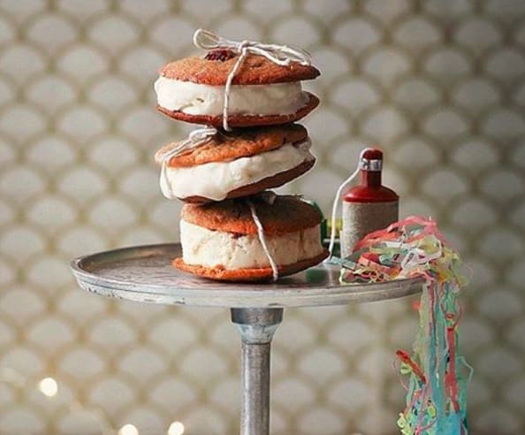 bridebook.co.uk tied ice cream sandwiches by rachel khoo