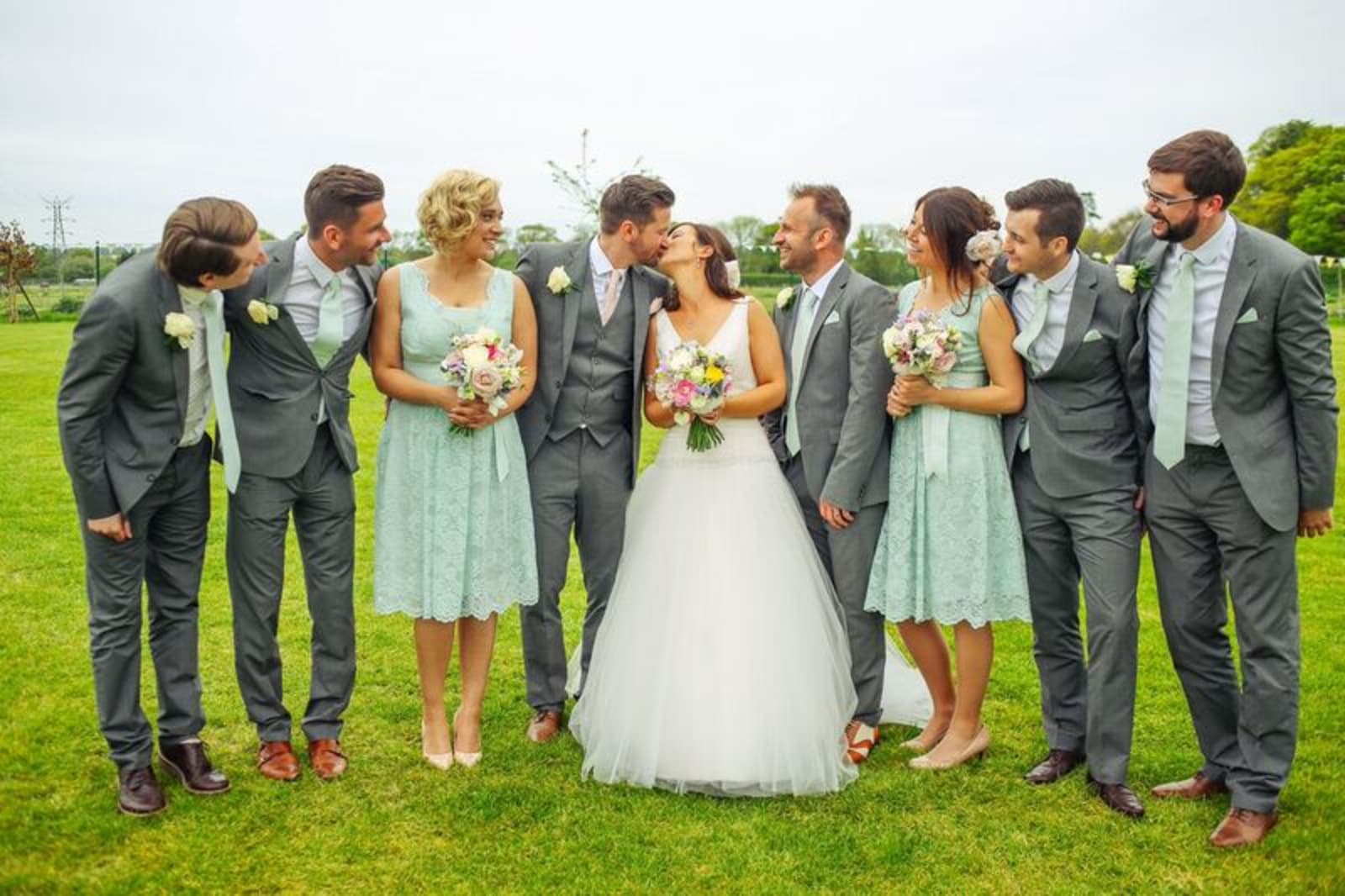 Summer | Country | Outdoor | Green | Pink | Marquee | Real Wedding | Hajley Photography #Bridebook #RealWedding #WeddingIdeas Bridebook.co.uk 
